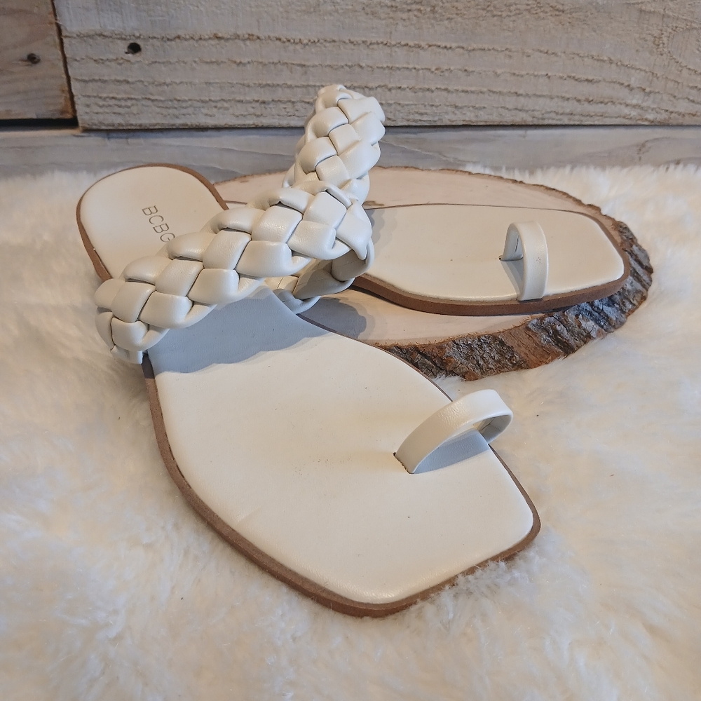 Bcbgeneration Braided Sandals - image 1